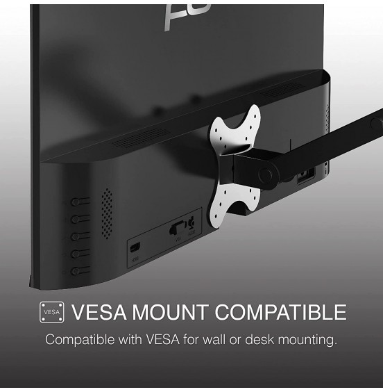 Packard Bell 24 Inch Monitor, 4 Pack, Slim Bezel AirFrame Desktop Monitor, FHD 1080p Monitor, VESA Mounting, Tilt Adjustment, Ultra-Slim Bezel, HDMI and VGA for Home or Office Use - Black Packard Bell 24 Inch Monitor, 4 Pack, Slim Bezel AirFrame Desktop Monitor, FHD 1080p Monitor, VESA Mounting, Tilt Adjustment, Ultra-Slim Bezel, HDMI and VGA for Home or Office Use - Black