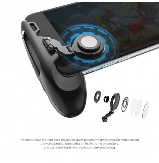 GameSir F7 Claw Mobile Game Controller for Android Tablet/ iPad, PUBG Controller, Plug and play , 4 Trigger, Sensitive Aim Shoot Joystickпј€Six Finger Operationпј‰for PUBG/Fornite GameSir F7 Claw Mobile Game Controller for Android Tablet/ iPad, PUBG Controller, Plug and play , 4 Trigger, Sensitive Aim Shoot Joystickпј€Six Finger Operationпј‰for PUBG/Fornite