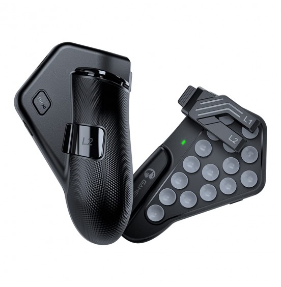 GameSir F7 Claw Mobile Game Controller for Android Tablet/ iPad, PUBG Controller, Plug and play , 4 Trigger, Sensitive Aim Shoot Joystickпј€Six Finger Operationпј‰for PUBG/Fornite GameSir F7 Claw Mobile Game Controller for Android Tablet/ iPad, PUBG Controller, Plug and play , 4 Trigger, Sensitive Aim Shoot Joystickпј€Six Finger Operationпј‰for PUBG/Fornite