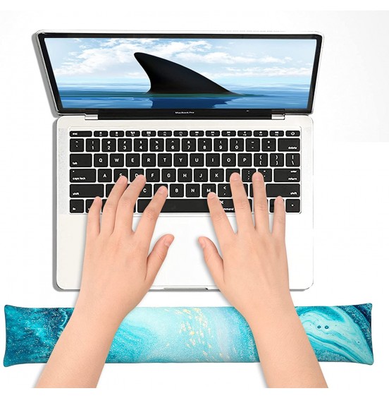 Atufsuat Bean Bag Wrist Rest, Ergonomic Wrist Support for Mouse and Keyboard, Beaded Cushion for Wrist Arm Hand Elbow Support, Computer Laptop Accessories, Office Desk Decor for Women Men, Teal Marble Atufsuat Bean Bag Wrist Rest, Ergonomic Wrist Support for Mouse and Keyboard, Beaded Cushion for Wrist Arm Hand Elbow Support, Computer Laptop Accessories, Office Desk Decor for Women Men, Teal Marble