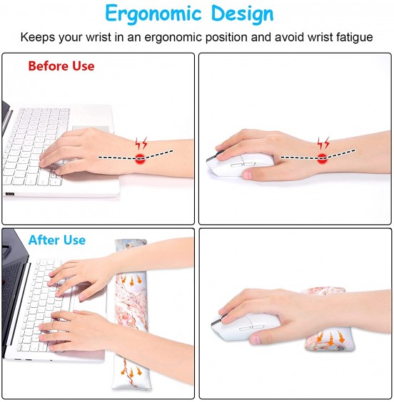 Atufsuat Bean Bag Wrist Rest, Ergonomic Wrist Support for Mouse and Keyboard, Beaded Cushion for Wrist Arm Hand Elbow Support, Computer Laptop Accessories, Office Desk Decor for Women Men, Teal Marble Atufsuat Bean Bag Wrist Rest, Ergonomic Wrist Support for Mouse and Keyboard, Beaded Cushion for Wrist Arm Hand Elbow Support, Computer Laptop Accessories, Office Desk Decor for Women Men, Teal Marble